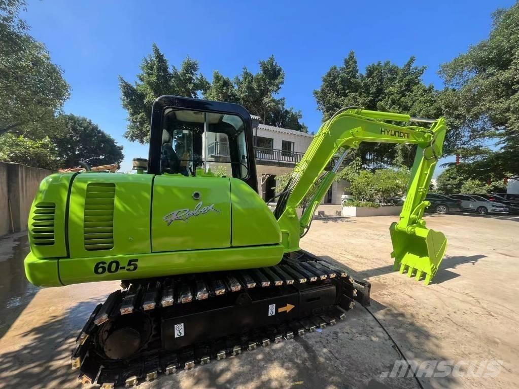 Hyundai R60-5 حفارات زحافة