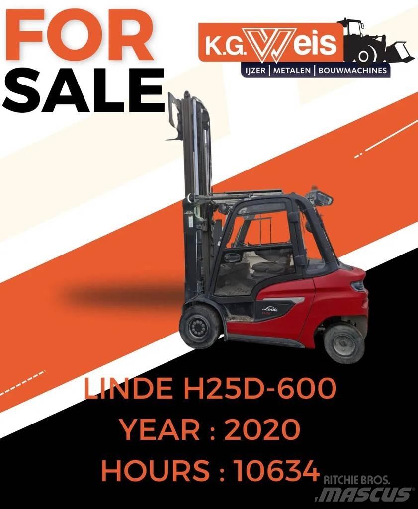 Linde H25D-600 شاحنات الديزل