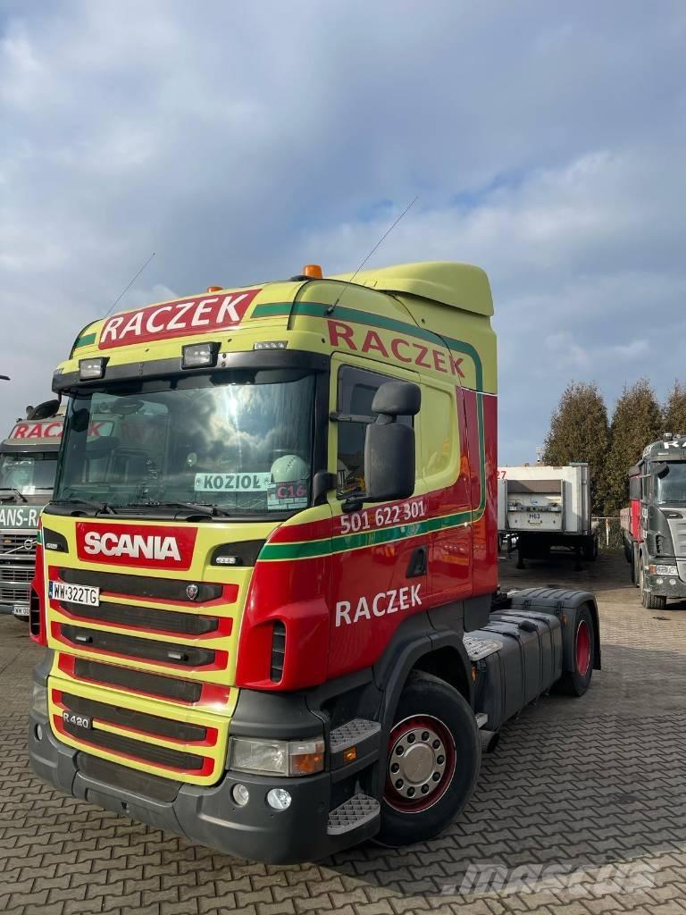 Scania R 420 وحدات الجر