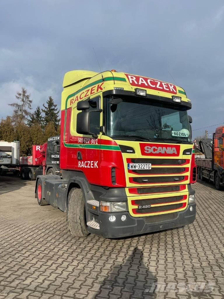Scania R 420 وحدات الجر