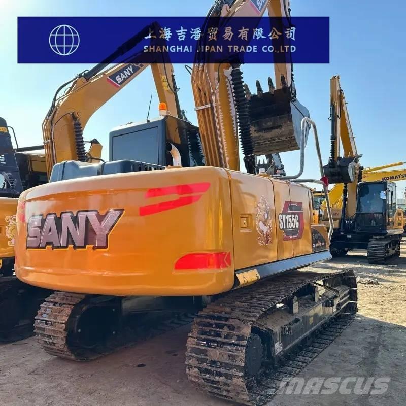 Sany SY 155 C حفارات زحافة