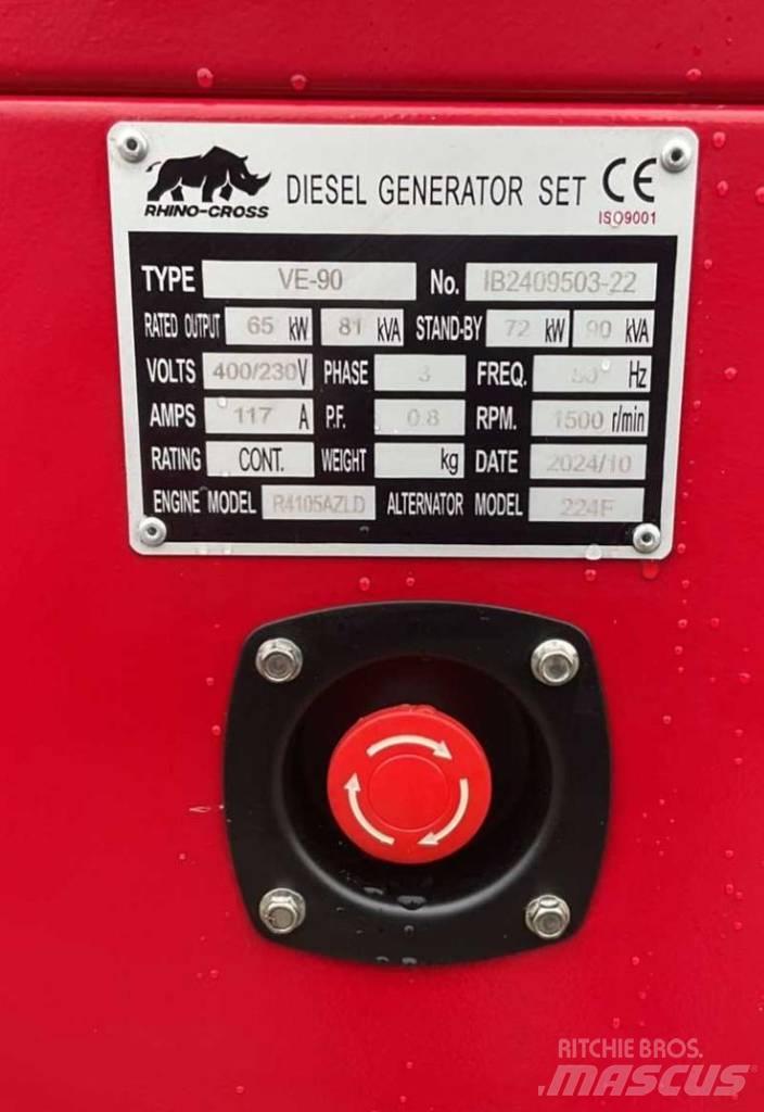 Rhino CROSS 90 KVA مولدات ديزل