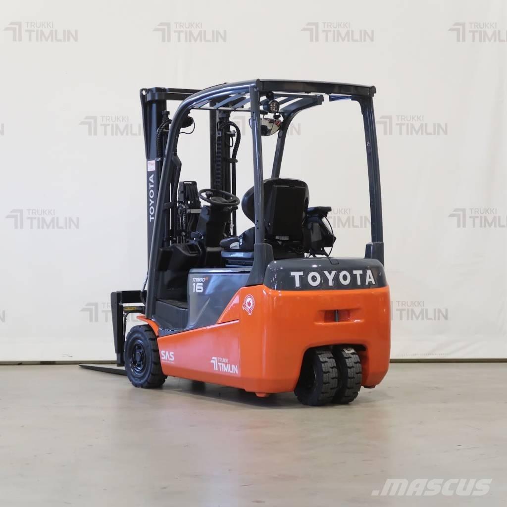 Toyota 8FBE16T شاحنات ذات رافعات شوكية تعمل بالكهرباء