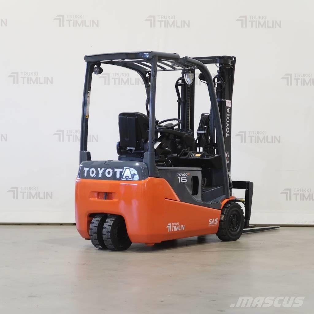 Toyota 8FBE16T شاحنات ذات رافعات شوكية تعمل بالكهرباء