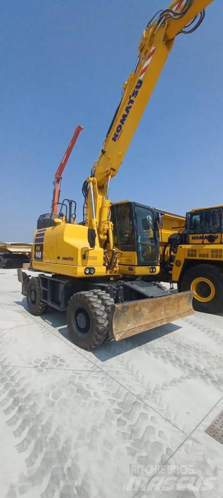 Komatsu PW148-11 حفارات بعجل