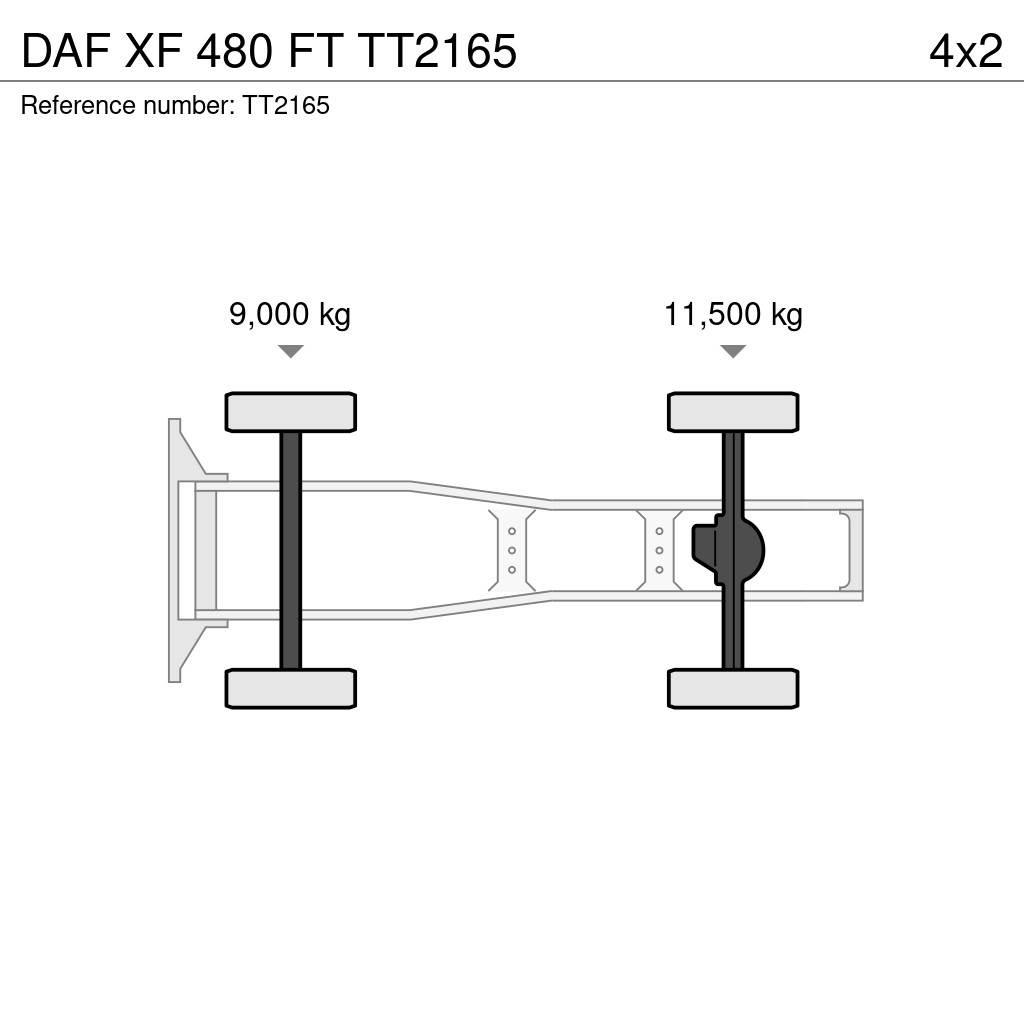 DAF XF 480 FT وحدات الجر