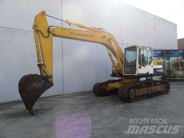 Komatsu PC 180 LC حفارات زحافة