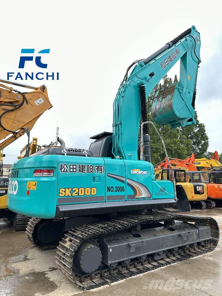 Kobelco SK 200D حفارات زحافة