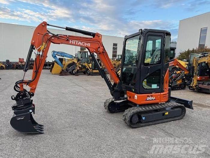 Hitachi ZX26 U-6 حفارات صغيرة أقل من 7 طن (حفارات صغيرة)