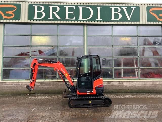 Kubota U 27-4 حفارات صغيرة أقل من 7 طن (حفارات صغيرة)