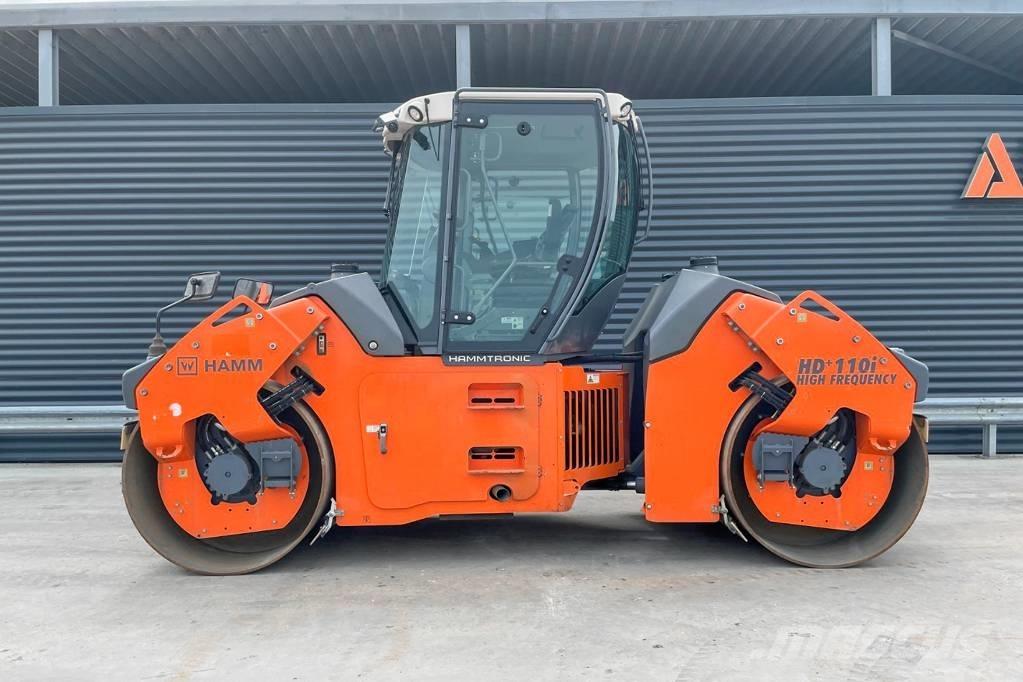 Hamm HD+ 110I VV مداحل ثنائية الاسطوانة