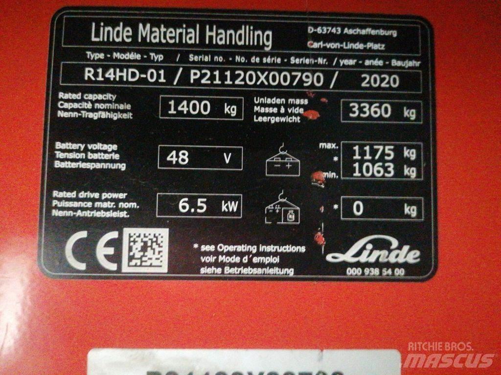 Linde R14HD-01 شاحنة مناولة