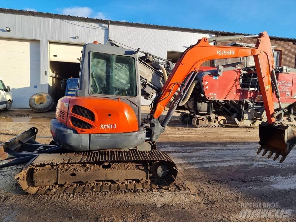 Kubota KX 161-3 A حفارات صغيرة أقل من 7 طن (حفارات صغيرة)