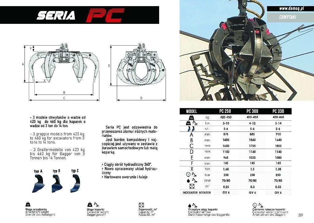  DEMOQ PC300 خطاطيف