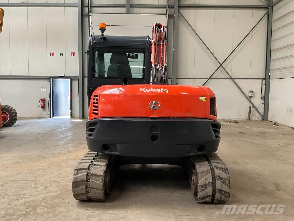Kubota KX 080-4 حفارات وسط 7 طن - 12 طن