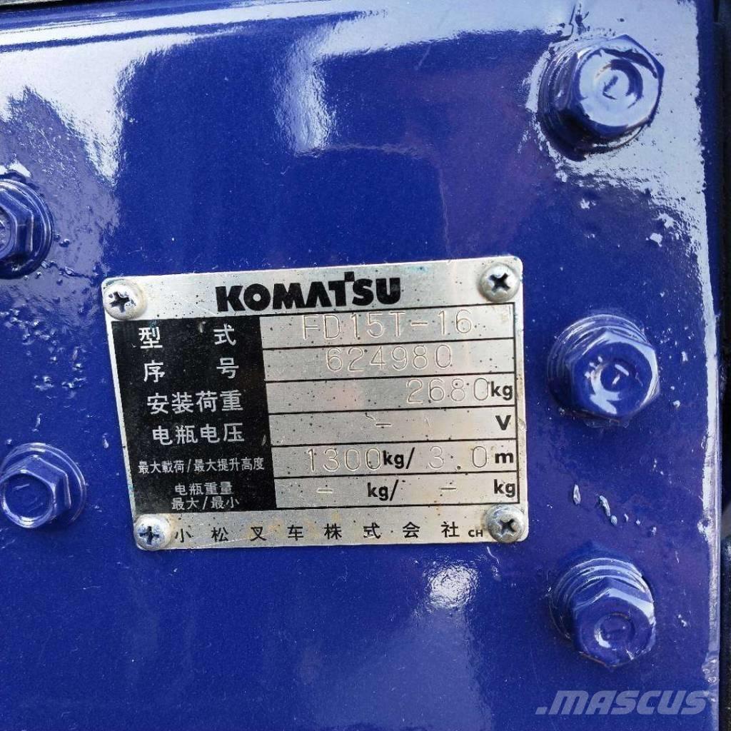 Komatsu 1.5t شاحنات الديزل