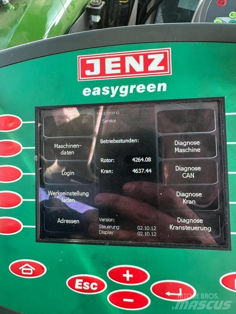 JENZ HEM 582 Z ماكينات تقطيع أخشاب الحراجة