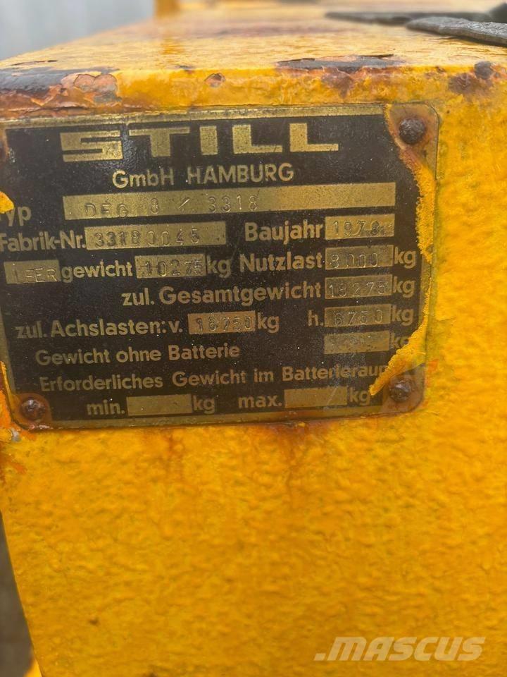 Still DFG 8 شاحنات الديزل