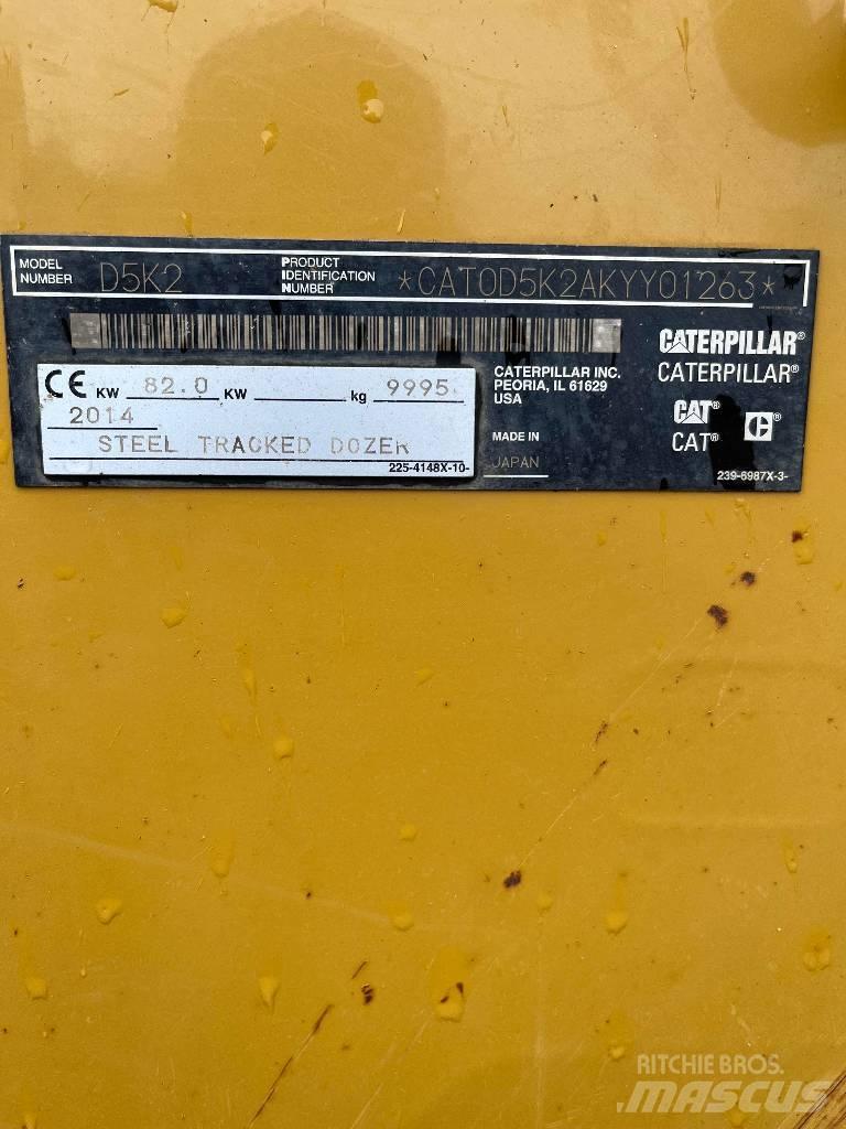 CAT D 5 K 2 LGP بلدوزرات مجنزرة