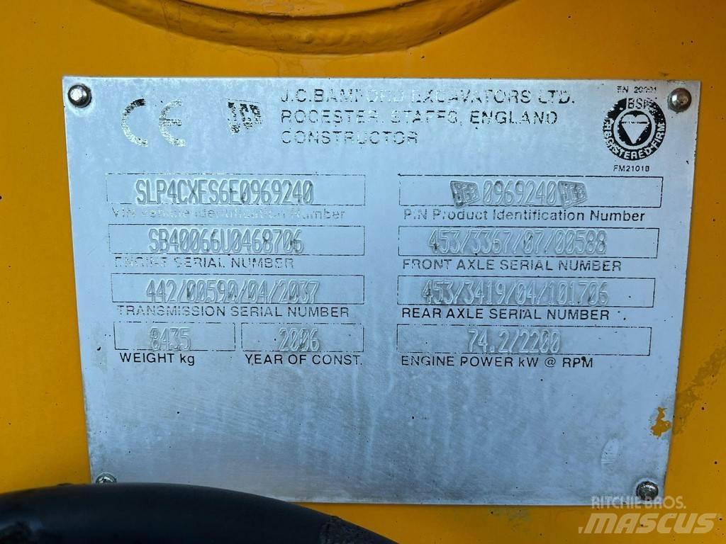 JCB 4 CX 4x4 لوادر ذات جرافات عكسية