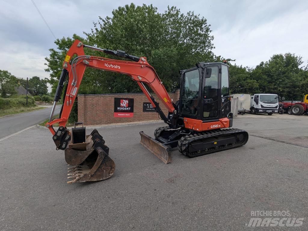Kubota U 56-5 حفارات صغيرة أقل من 7 طن (حفارات صغيرة)