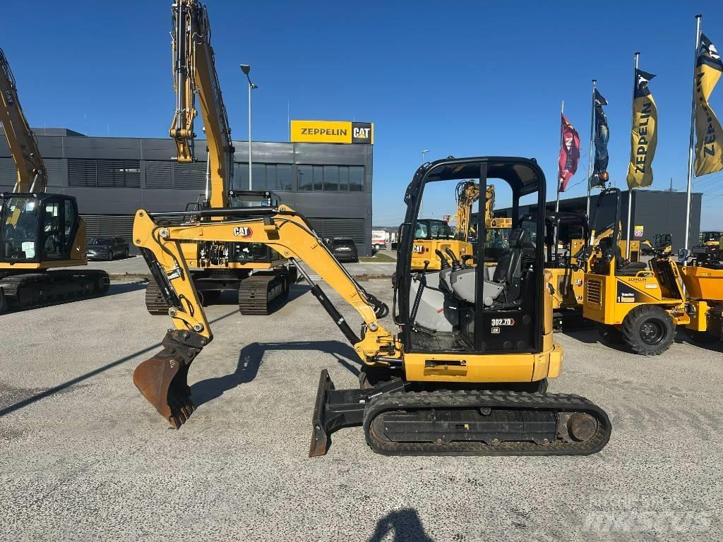 CAT 302.7 D CR حفارات صغيرة أقل من 7 طن (حفارات صغيرة)