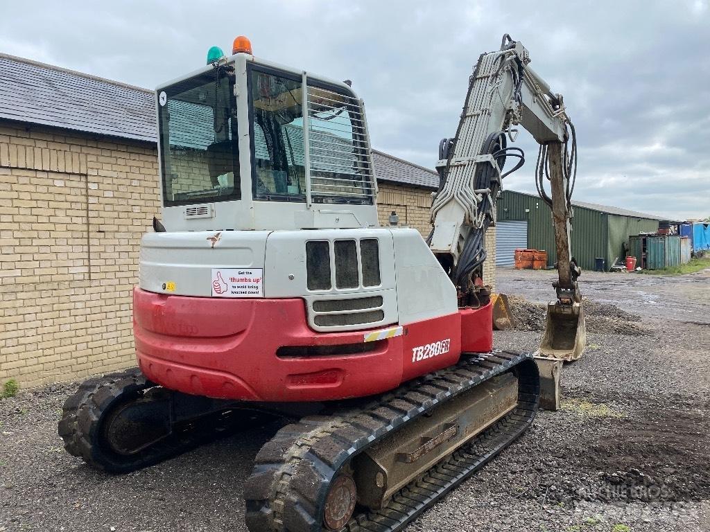 Takeuchi TB 280 FR حفارات صغيرة أقل من 7 طن (حفارات صغيرة)