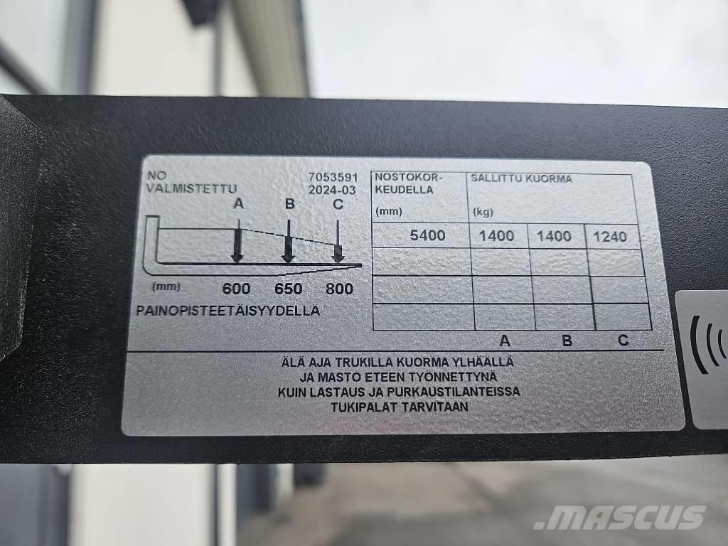Toyota RRE 140 HE شاحنة مناولة