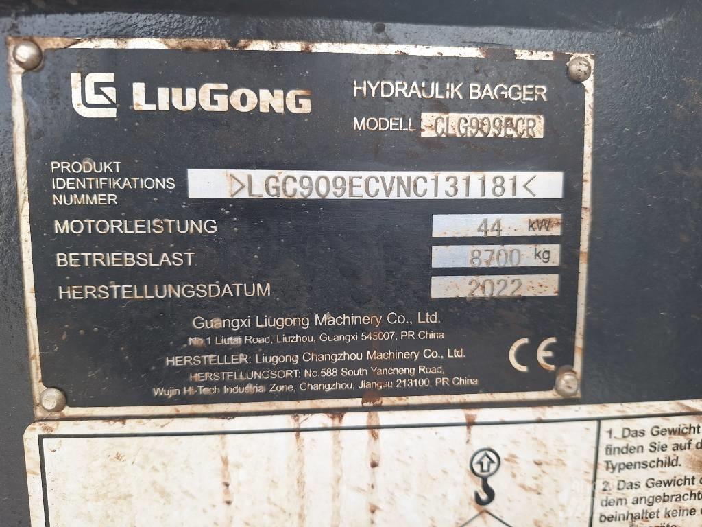 LiuGong 909 E حفارات وسط 7 طن - 12 طن