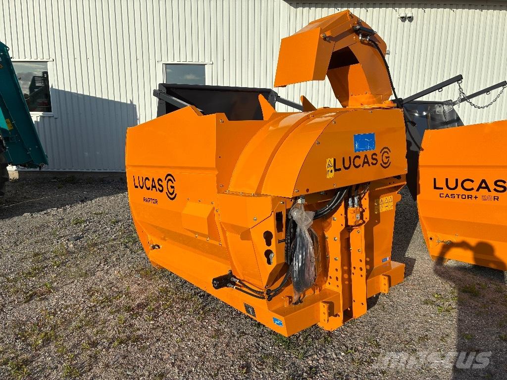 Lucas G Raptor آلات تمزيق الحزم وتقطيعها ونشرها