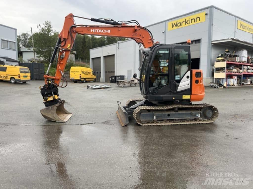 Hitachi ZX 85 US-6 حفارات وسط 7 طن - 12 طن