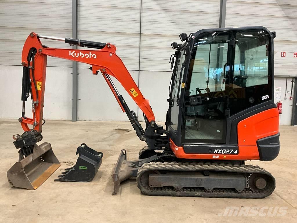 Kubota KX 027-4 HI حفارات صغيرة أقل من 7 طن (حفارات صغيرة)