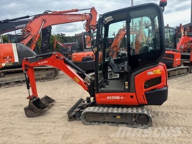 Kubota KX 016-4 حفارات صغيرة أقل من 7 طن (حفارات صغيرة)
