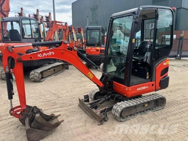 Kubota KX 016-4 حفارات صغيرة أقل من 7 طن (حفارات صغيرة)