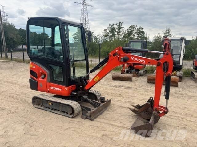 Kubota KX 016-4 حفارات صغيرة أقل من 7 طن (حفارات صغيرة)