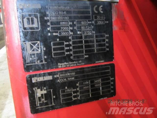 Kalmar ECG 80-6 شاحنات ذات رافعات شوكية تعمل بالكهرباء