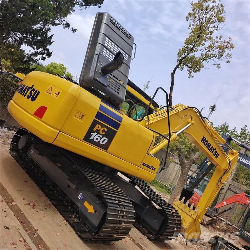 Komatsu PC 160-7 حفارات زحافة
