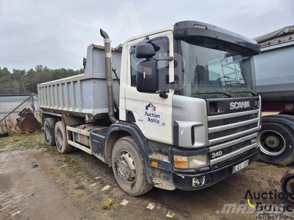 Scania P 114 GB شاحنات قلابة