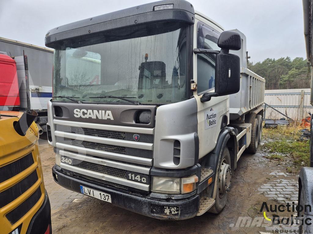 Scania P 114 GB شاحنات قلابة