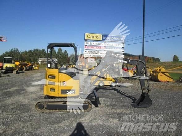 John Deere 26G حفارات صغيرة أقل من 7 طن (حفارات صغيرة)