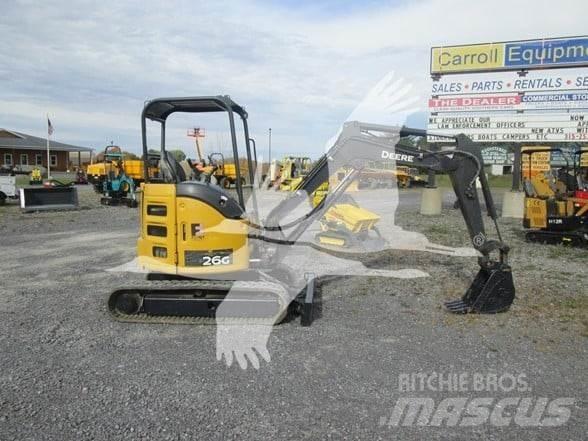John Deere 26G حفارات صغيرة أقل من 7 طن (حفارات صغيرة)