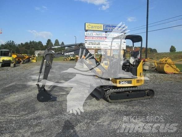 John Deere 26G حفارات صغيرة أقل من 7 طن (حفارات صغيرة)