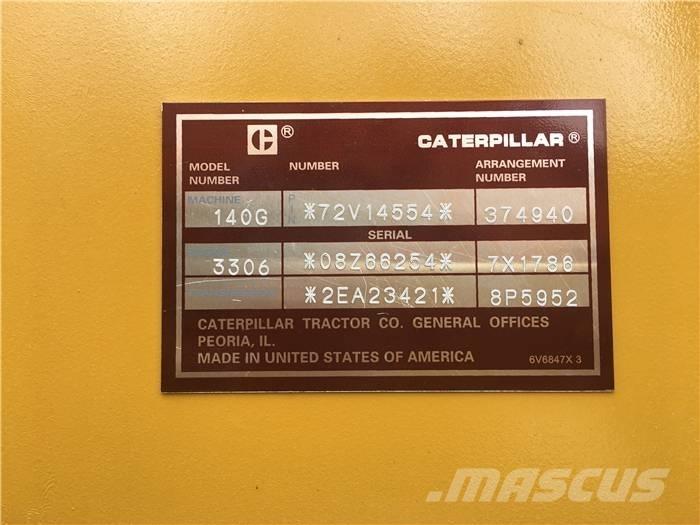 CAT 140 G معدات تمهيد الطرق