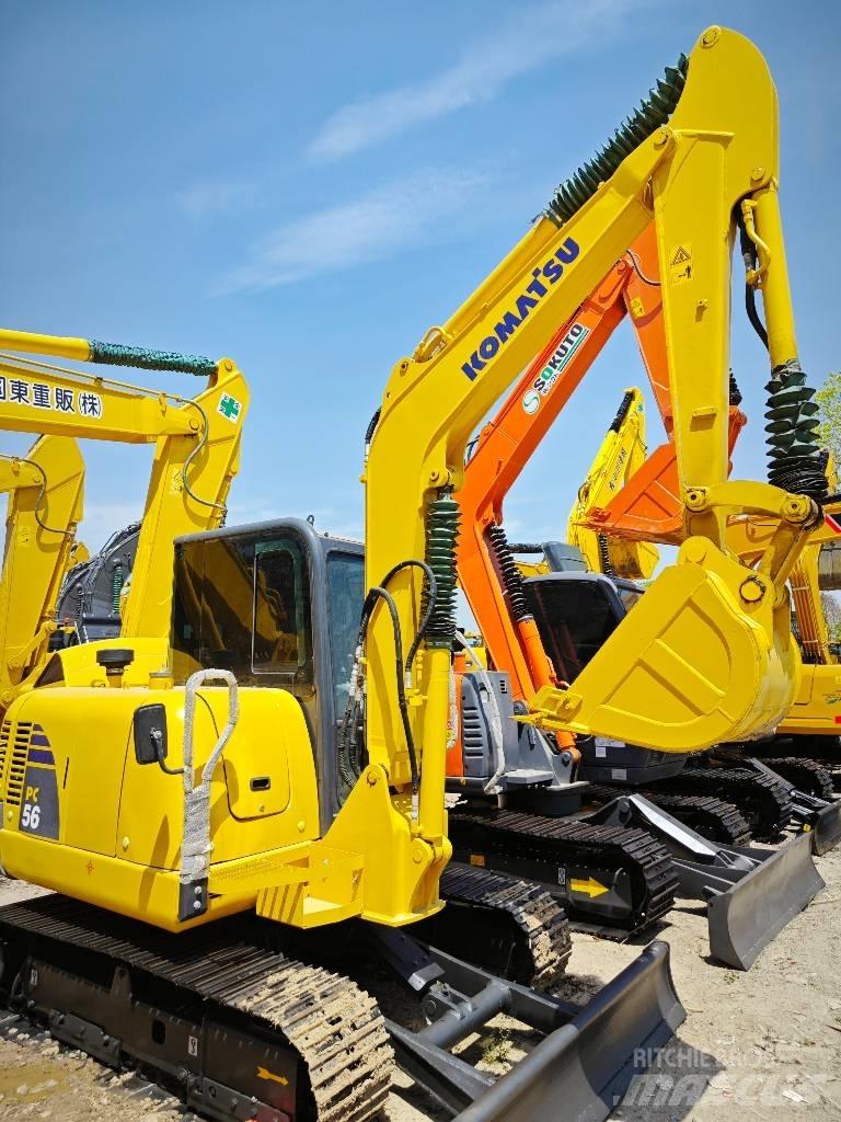 Komatsu PC 56-7 حفارات صغيرة أقل من 7 طن (حفارات صغيرة)
