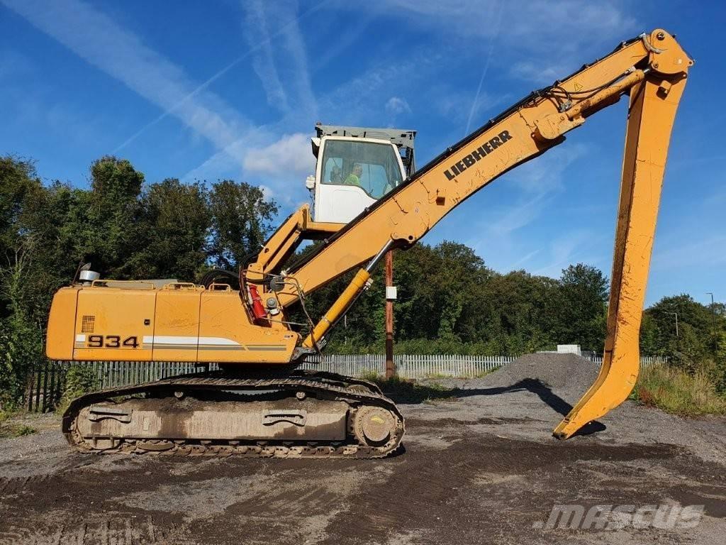 Liebherr R 934 C EW مناولات المخلفات / مناولات صناعية