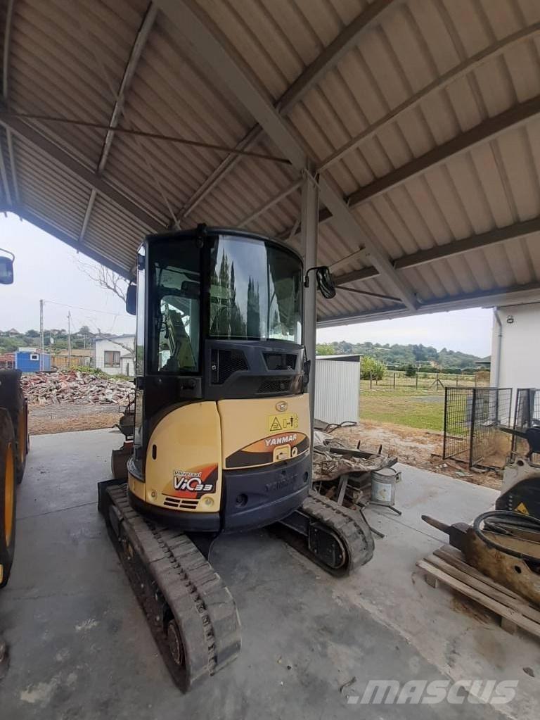 Yanmar Vio 33 حفارات صغيرة أقل من 7 طن (حفارات صغيرة)