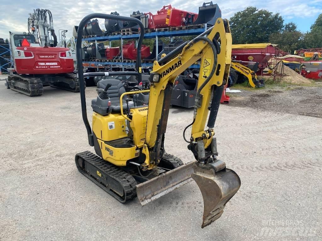 Yanmar Vio 12 حفارات صغيرة أقل من 7 طن (حفارات صغيرة)