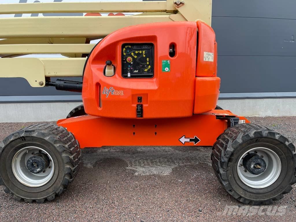 JLG 450 AJ Bomlift المنصات الهوائية المثبتة على مقطورة
