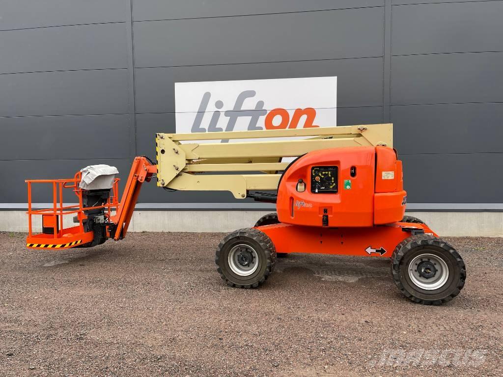 JLG 450 AJ Bomlift المنصات الهوائية المثبتة على مقطورة