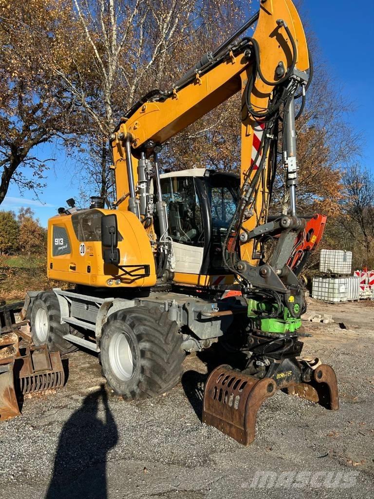 Liebherr 913 compact حفارات بعجل